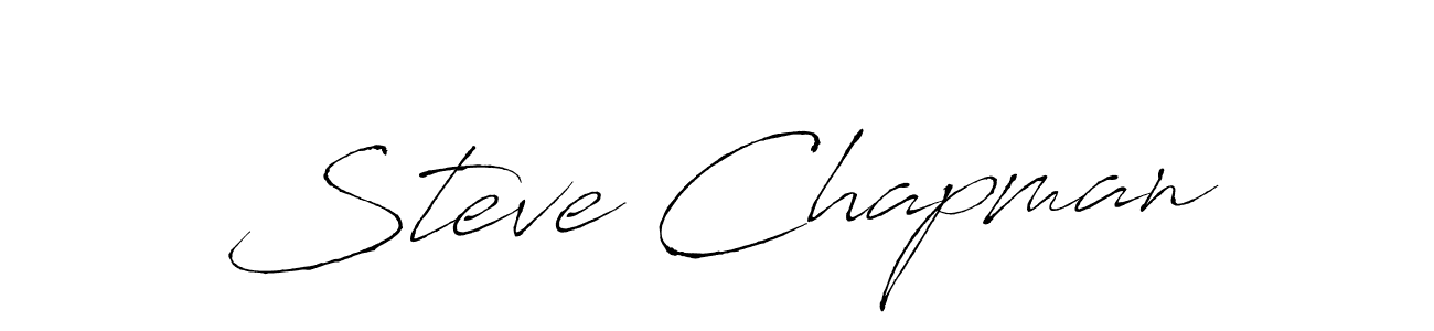 Create a beautiful signature design for name Steve Chapman. With this signature (Antro_Vectra) fonts, you can make a handwritten signature for free. Steve Chapman signature style 6 images and pictures png