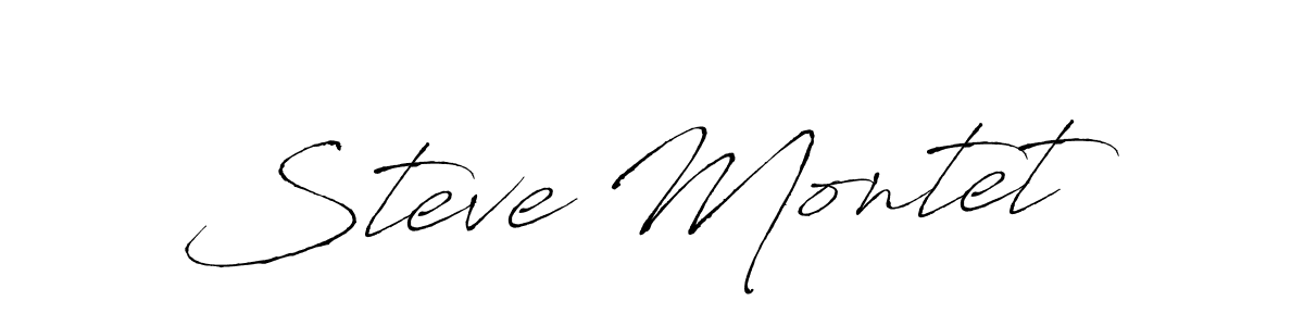 if you are searching for the best signature style for your name Steve Montet. so please give up your signature search. here we have designed multiple signature styles  using Antro_Vectra. Steve Montet signature style 6 images and pictures png