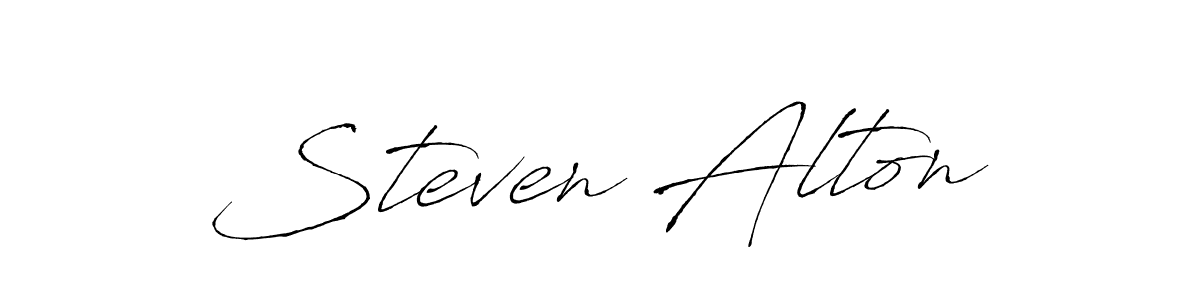 Make a beautiful signature design for name Steven Alton. Use this online signature maker to create a handwritten signature for free. Steven Alton signature style 6 images and pictures png