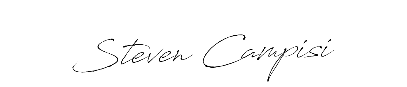 It looks lik you need a new signature style for name Steven Campisi. Design unique handwritten (Antro_Vectra) signature with our free signature maker in just a few clicks. Steven Campisi signature style 6 images and pictures png