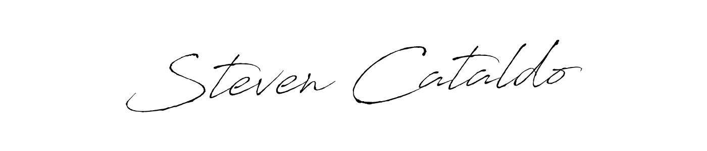 How to make Steven Cataldo signature? Antro_Vectra is a professional autograph style. Create handwritten signature for Steven Cataldo name. Steven Cataldo signature style 6 images and pictures png