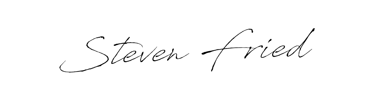 Steven Fried stylish signature style. Best Handwritten Sign (Antro_Vectra) for my name. Handwritten Signature Collection Ideas for my name Steven Fried. Steven Fried signature style 6 images and pictures png