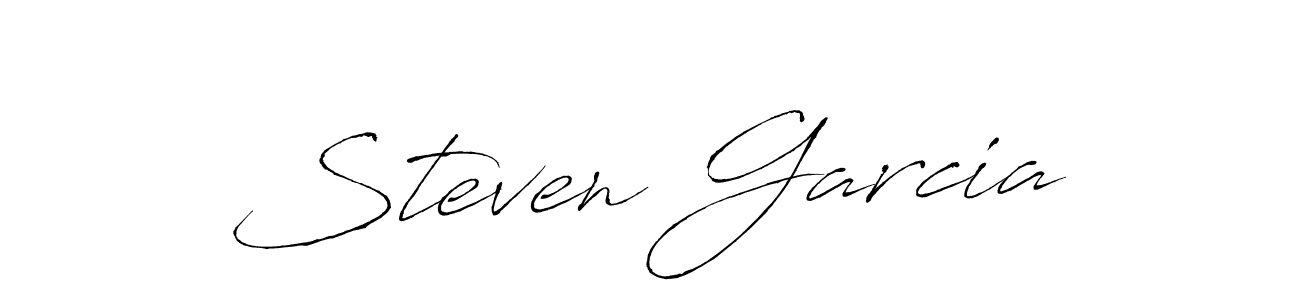 Steven Garcia stylish signature style. Best Handwritten Sign (Antro_Vectra) for my name. Handwritten Signature Collection Ideas for my name Steven Garcia. Steven Garcia signature style 6 images and pictures png