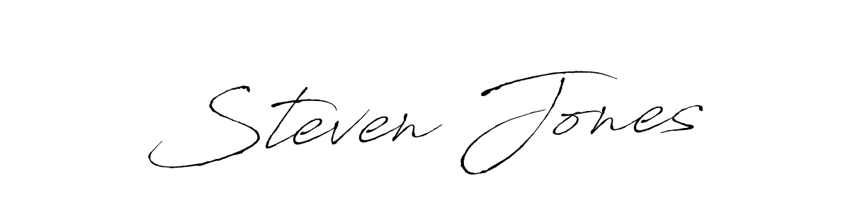 Make a beautiful signature design for name Steven Jones. With this signature (Antro_Vectra) style, you can create a handwritten signature for free. Steven Jones signature style 6 images and pictures png