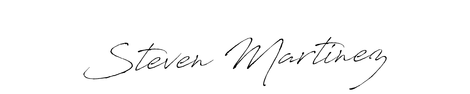 How to make Steven Martinez signature? Antro_Vectra is a professional autograph style. Create handwritten signature for Steven Martinez name. Steven Martinez signature style 6 images and pictures png