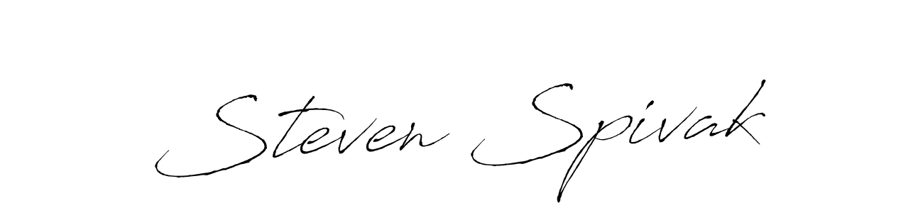 Similarly Antro_Vectra is the best handwritten signature design. Signature creator online .You can use it as an online autograph creator for name Steven Spivak. Steven Spivak signature style 6 images and pictures png