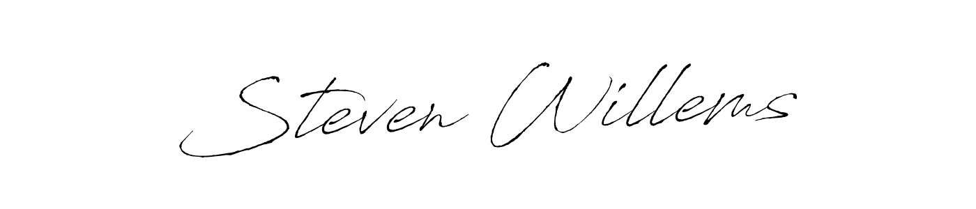 Also we have Steven Willems name is the best signature style. Create professional handwritten signature collection using Antro_Vectra autograph style. Steven Willems signature style 6 images and pictures png