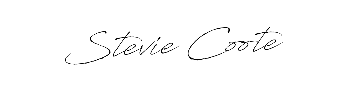 Similarly Antro_Vectra is the best handwritten signature design. Signature creator online .You can use it as an online autograph creator for name Stevie Coote. Stevie Coote signature style 6 images and pictures png