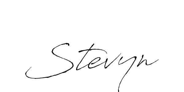 The best way (Antro_Vectra) to make a short signature is to pick only two or three words in your name. The name Stevyn include a total of six letters. For converting this name. Stevyn signature style 6 images and pictures png