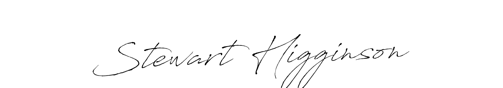 Make a short Stewart Higginson signature style. Manage your documents anywhere anytime using Antro_Vectra. Create and add eSignatures, submit forms, share and send files easily. Stewart Higginson signature style 6 images and pictures png