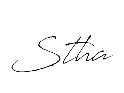 How to Draw Stha signature style? Antro_Vectra is a latest design signature styles for name Stha. Stha signature style 6 images and pictures png