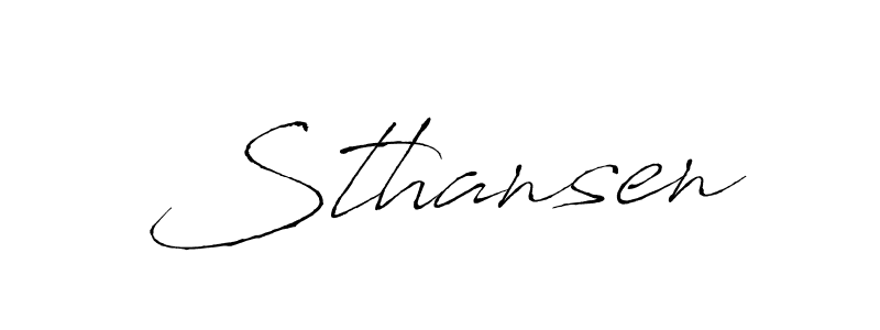 Best and Professional Signature Style for Sthansen. Antro_Vectra Best Signature Style Collection. Sthansen signature style 6 images and pictures png