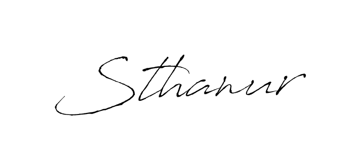 Best and Professional Signature Style for Sthanur. Antro_Vectra Best Signature Style Collection. Sthanur signature style 6 images and pictures png
