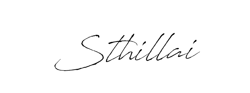 Sthillai stylish signature style. Best Handwritten Sign (Antro_Vectra) for my name. Handwritten Signature Collection Ideas for my name Sthillai. Sthillai signature style 6 images and pictures png