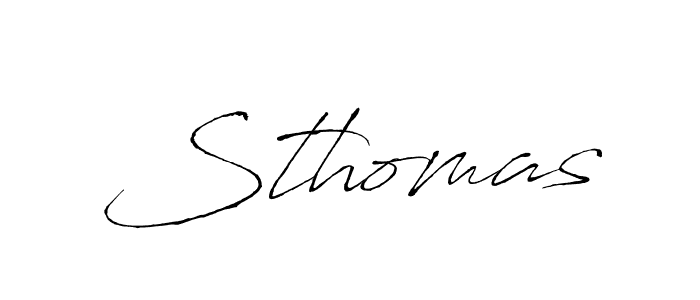 Antro_Vectra is a professional signature style that is perfect for those who want to add a touch of class to their signature. It is also a great choice for those who want to make their signature more unique. Get Sthomas name to fancy signature for free. Sthomas signature style 6 images and pictures png