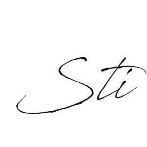 Also You can easily find your signature by using the search form. We will create Sti name handwritten signature images for you free of cost using Antro_Vectra sign style. Sti signature style 6 images and pictures png