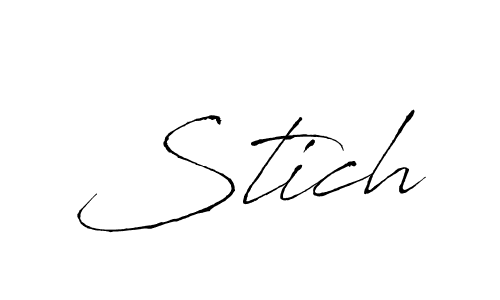 if you are searching for the best signature style for your name Stich. so please give up your signature search. here we have designed multiple signature styles  using Antro_Vectra. Stich signature style 6 images and pictures png