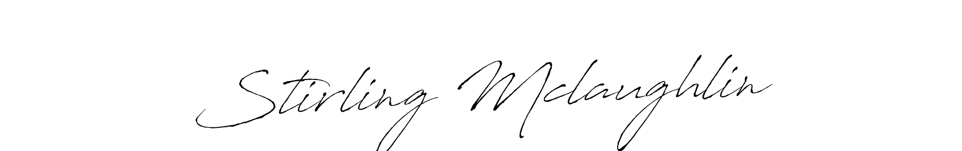 Make a beautiful signature design for name Stirling Mclaughlin. Use this online signature maker to create a handwritten signature for free. Stirling Mclaughlin signature style 6 images and pictures png