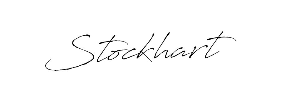 Also we have Stockhart name is the best signature style. Create professional handwritten signature collection using Antro_Vectra autograph style. Stockhart signature style 6 images and pictures png
