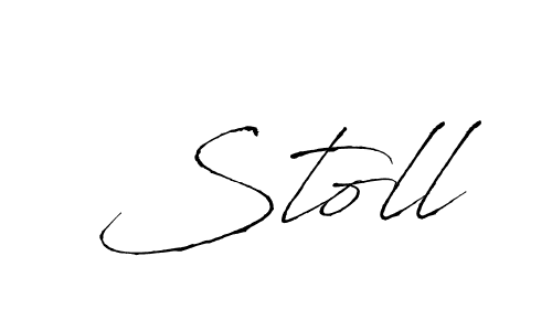 Make a beautiful signature design for name Stoll. Use this online signature maker to create a handwritten signature for free. Stoll signature style 6 images and pictures png