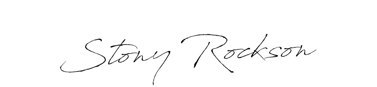 Once you've used our free online signature maker to create your best signature Antro_Vectra style, it's time to enjoy all of the benefits that Stony Rockson name signing documents. Stony Rockson signature style 6 images and pictures png