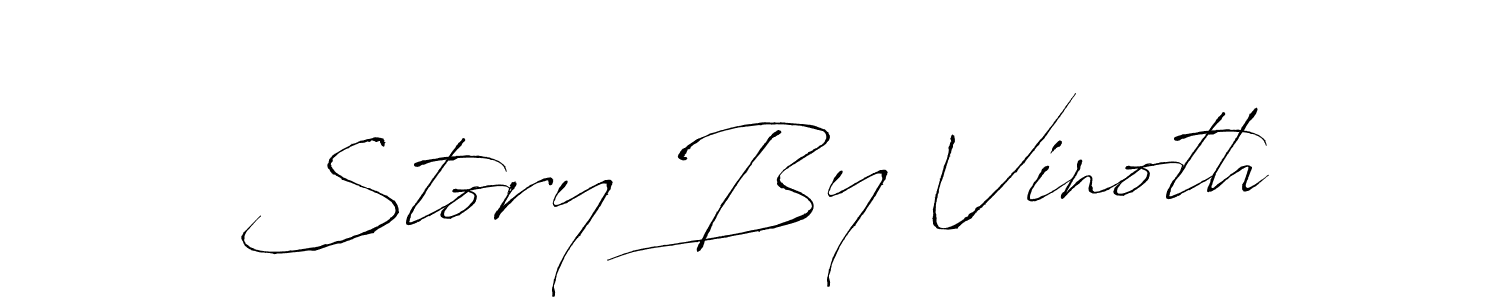 This is the best signature style for the Story By Vinoth name. Also you like these signature font (Antro_Vectra). Mix name signature. Story By Vinoth signature style 6 images and pictures png