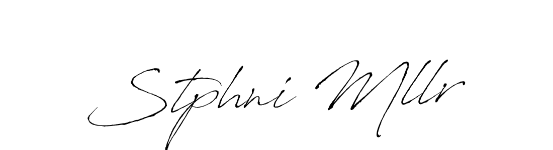 Also we have Stphni Mllr name is the best signature style. Create professional handwritten signature collection using Antro_Vectra autograph style. Stphni Mllr signature style 6 images and pictures png