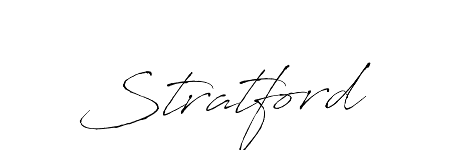 Design your own signature with our free online signature maker. With this signature software, you can create a handwritten (Antro_Vectra) signature for name Stratford. Stratford signature style 6 images and pictures png