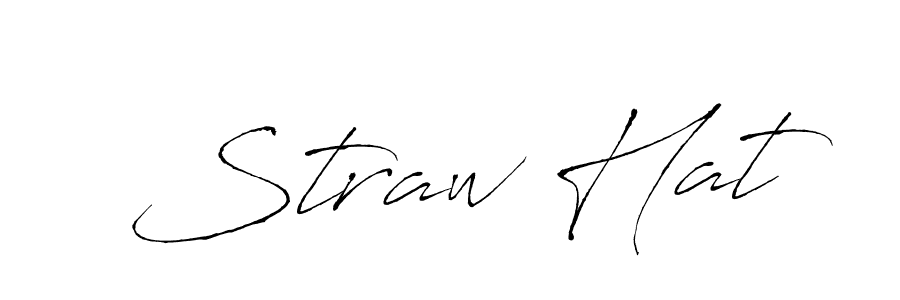 Make a beautiful signature design for name Straw Hat. With this signature (Antro_Vectra) style, you can create a handwritten signature for free. Straw Hat signature style 6 images and pictures png