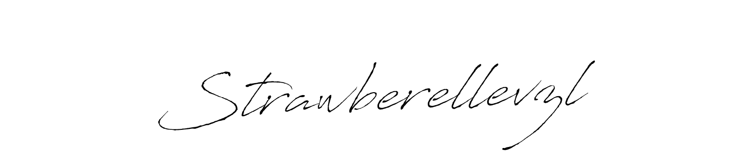 Make a beautiful signature design for name Strawberellevzl. With this signature (Antro_Vectra) style, you can create a handwritten signature for free. Strawberellevzl signature style 6 images and pictures png
