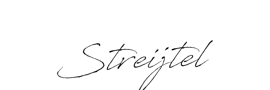 Make a beautiful signature design for name Streijtel. With this signature (Antro_Vectra) style, you can create a handwritten signature for free. Streijtel signature style 6 images and pictures png