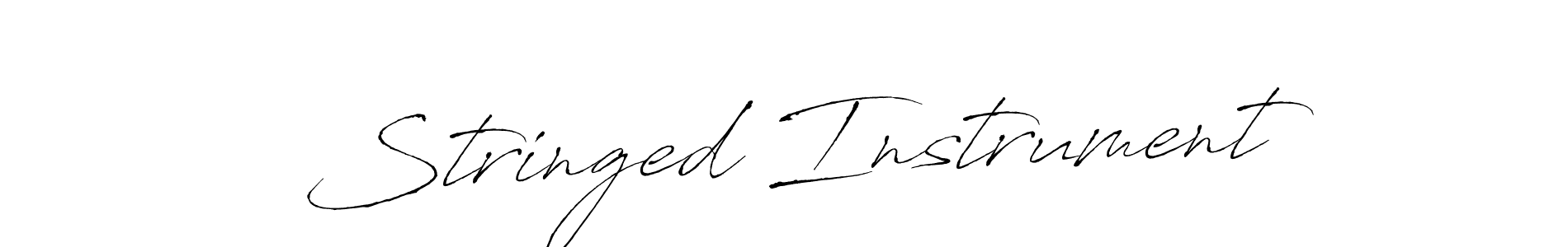 Create a beautiful signature design for name Stringed Instrument. With this signature (Antro_Vectra) fonts, you can make a handwritten signature for free. Stringed Instrument signature style 6 images and pictures png