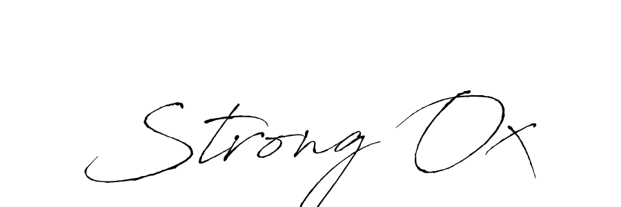 It looks lik you need a new signature style for name Strong Ox. Design unique handwritten (Antro_Vectra) signature with our free signature maker in just a few clicks. Strong Ox signature style 6 images and pictures png