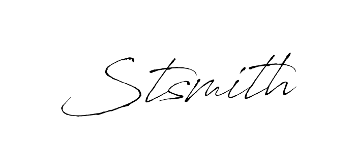 if you are searching for the best signature style for your name Stsmith. so please give up your signature search. here we have designed multiple signature styles  using Antro_Vectra. Stsmith signature style 6 images and pictures png