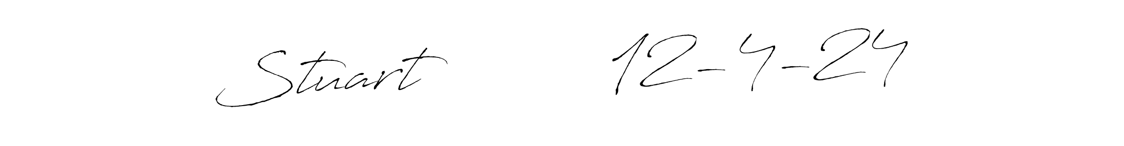 Also You can easily find your signature by using the search form. We will create Stuart          12-4-24 name handwritten signature images for you free of cost using Antro_Vectra sign style. Stuart          12-4-24 signature style 6 images and pictures png