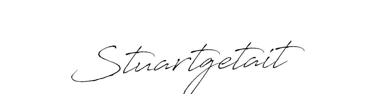 Make a beautiful signature design for name Stuartgetait. With this signature (Antro_Vectra) style, you can create a handwritten signature for free. Stuartgetait signature style 6 images and pictures png