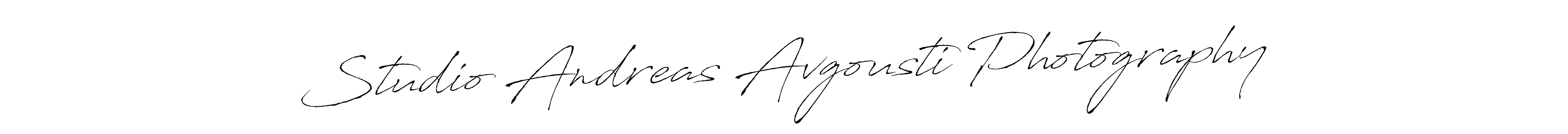 You should practise on your own different ways (Antro_Vectra) to write your name (Studio Andreas Avgousti Photography) in signature. don't let someone else do it for you. Studio Andreas Avgousti Photography signature style 6 images and pictures png