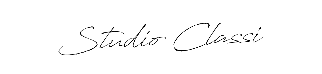 if you are searching for the best signature style for your name Studio Classi. so please give up your signature search. here we have designed multiple signature styles  using Antro_Vectra. Studio Classi signature style 6 images and pictures png