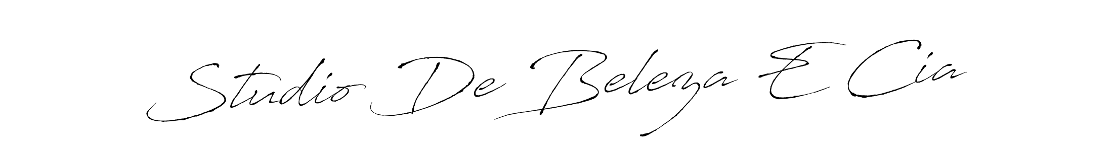Make a short Studio De Beleza E Cia signature style. Manage your documents anywhere anytime using Antro_Vectra. Create and add eSignatures, submit forms, share and send files easily. Studio De Beleza E Cia signature style 6 images and pictures png