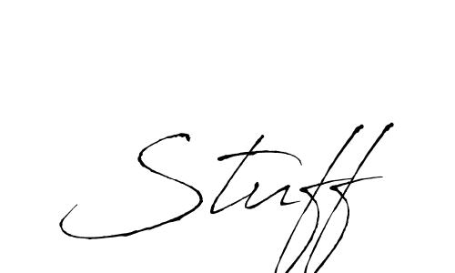 The best way (Antro_Vectra) to make a short signature is to pick only two or three words in your name. The name Stuff include a total of six letters. For converting this name. Stuff signature style 6 images and pictures png