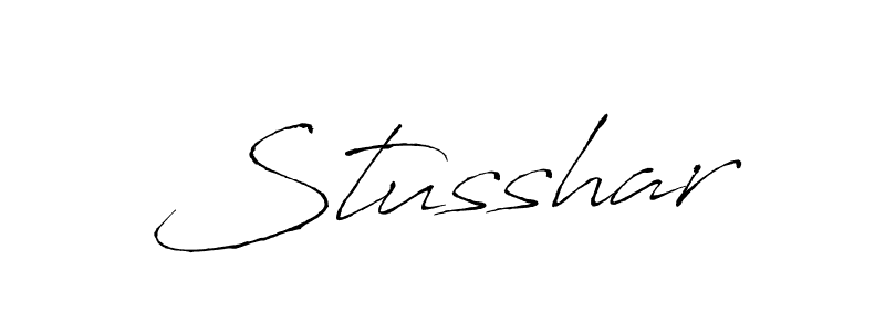 Create a beautiful signature design for name Stusshar. With this signature (Antro_Vectra) fonts, you can make a handwritten signature for free. Stusshar signature style 6 images and pictures png