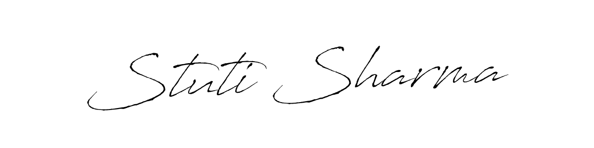 Make a beautiful signature design for name Stuti Sharma. Use this online signature maker to create a handwritten signature for free. Stuti Sharma signature style 6 images and pictures png