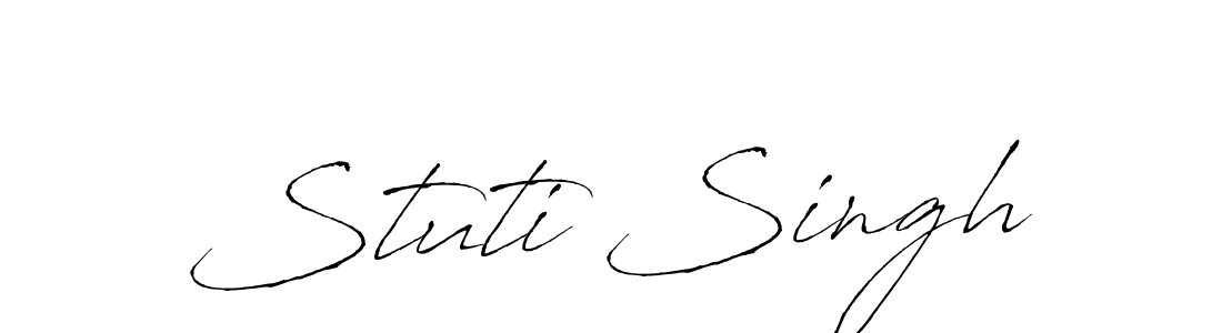 Make a beautiful signature design for name Stuti Singh. Use this online signature maker to create a handwritten signature for free. Stuti Singh signature style 6 images and pictures png