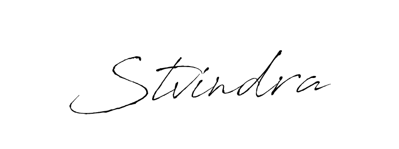 Antro_Vectra is a professional signature style that is perfect for those who want to add a touch of class to their signature. It is also a great choice for those who want to make their signature more unique. Get Stvindra name to fancy signature for free. Stvindra signature style 6 images and pictures png