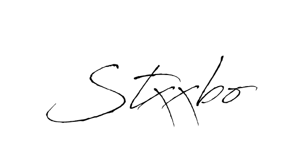 You should practise on your own different ways (Antro_Vectra) to write your name (Stxxbo) in signature. don't let someone else do it for you. Stxxbo signature style 6 images and pictures png