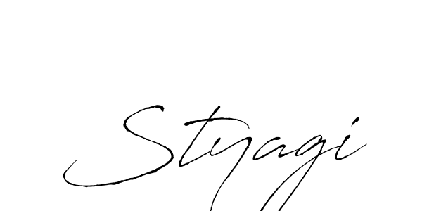 Antro_Vectra is a professional signature style that is perfect for those who want to add a touch of class to their signature. It is also a great choice for those who want to make their signature more unique. Get Styagi name to fancy signature for free. Styagi signature style 6 images and pictures png