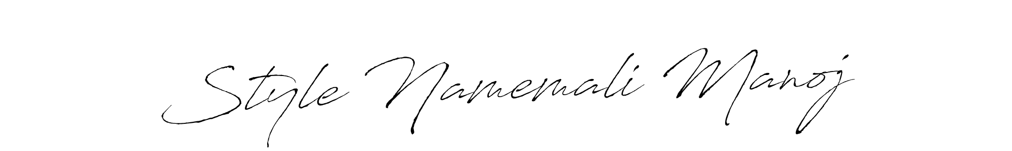 You should practise on your own different ways (Antro_Vectra) to write your name (Style Namemali Manoj) in signature. don't let someone else do it for you. Style Namemali Manoj signature style 6 images and pictures png
