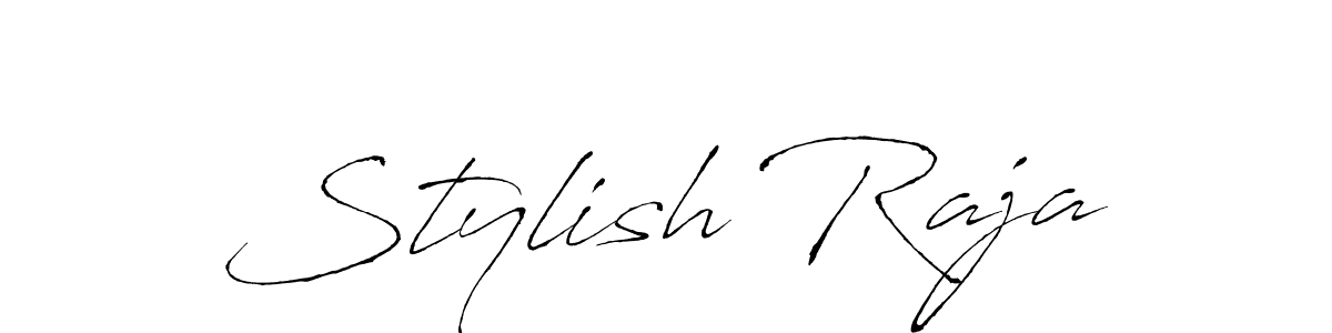 Here are the top 10 professional signature styles for the name Stylish Raja. These are the best autograph styles you can use for your name. Stylish Raja signature style 6 images and pictures png