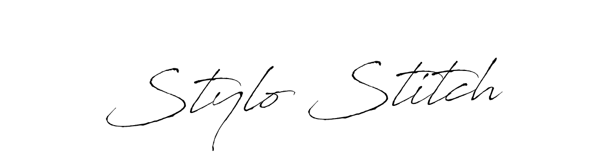 How to make Stylo Stitch name signature. Use Antro_Vectra style for creating short signs online. This is the latest handwritten sign. Stylo Stitch signature style 6 images and pictures png