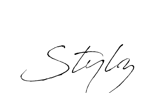 How to make Stylz signature? Antro_Vectra is a professional autograph style. Create handwritten signature for Stylz name. Stylz signature style 6 images and pictures png